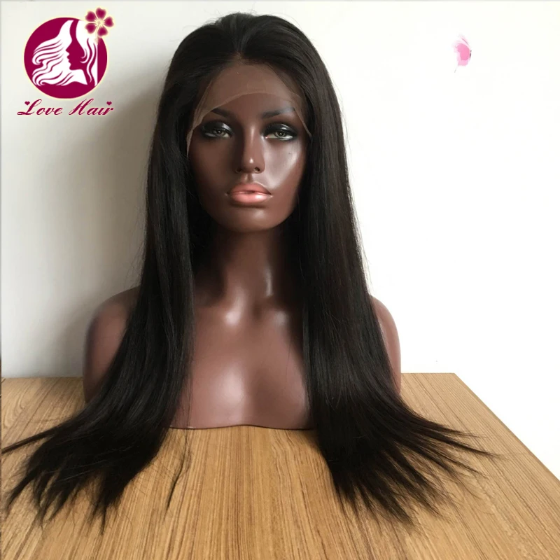 

Free shipping silky straight texture full lace brazilian human hair wig, Yoru request