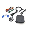 Car alarms security system with PKE keyless entry remote engine start/stop system push button start 12V