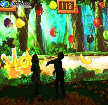 3d Interactive Wall Projection Smash Ball Games ...