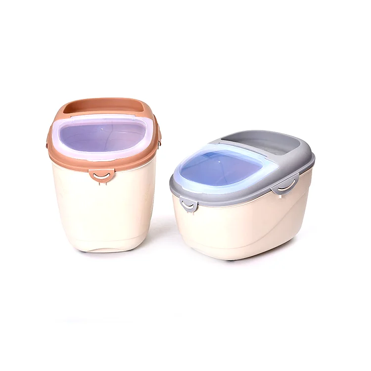 Healthy Material Rice Plastic Box Storage 5 Kgs Plastic Rice Bucket