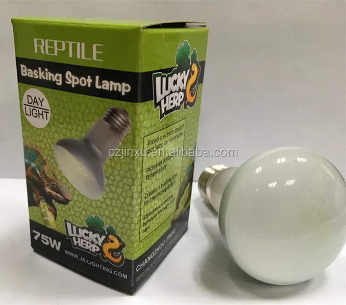 

Reptile uva basking infrared heat lamp bulb100 watt 50W 75W for live gecko reptile, White