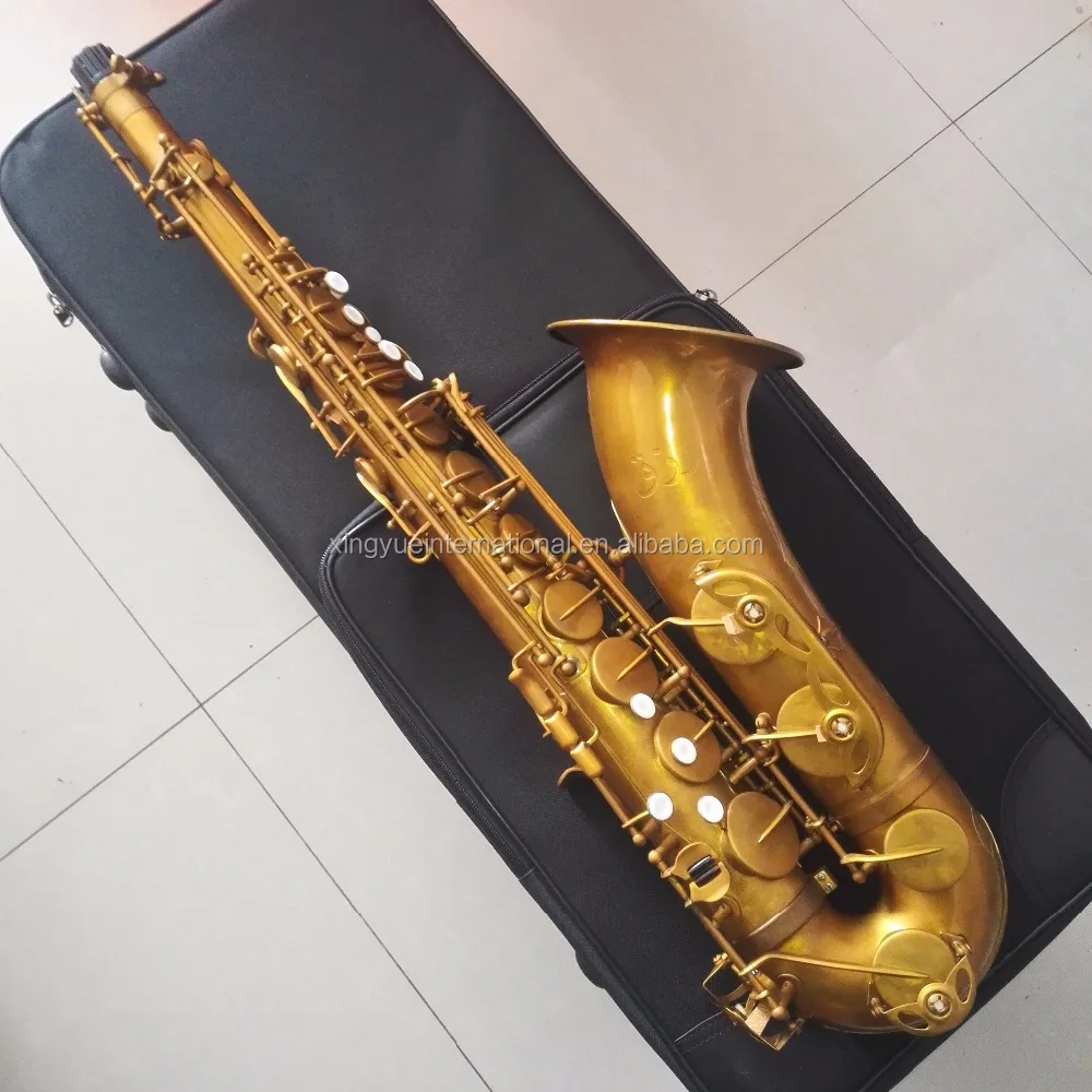 
mark vi shine vintage surface professional tenor saxophone  (60404733391)