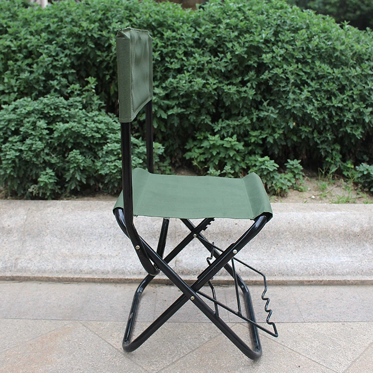 camping chair with fishing rod holder