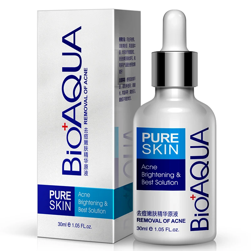 OEM bioaqua acne remover essence liquid moisturizing smoothing skin care face serum