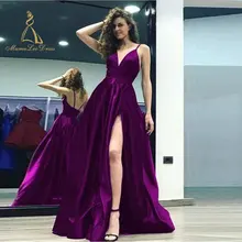 vestido de festa violeta