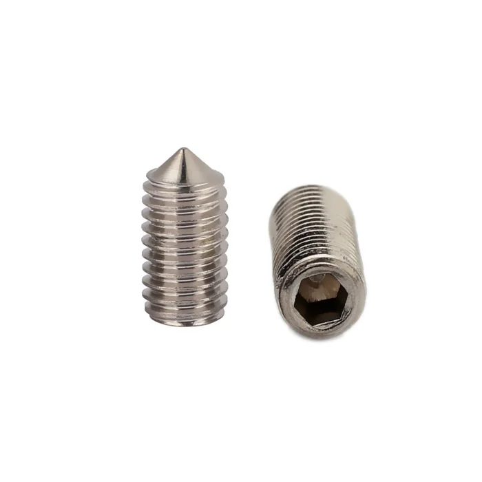 
Small size Cone point machine set screw 1# 2# 3# 4# 6# 7# 8# 10# 12# and more size UNC UNF fasteners 