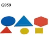 Educational toy for math equipment OH attribute building blocks