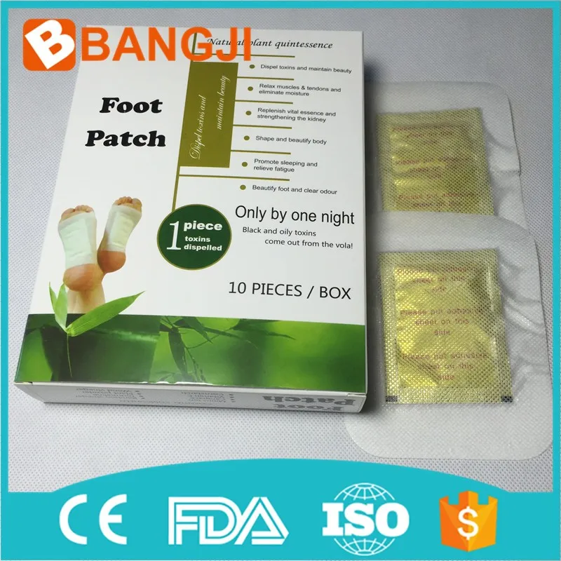 Hot Supply Original Factory Foot Care Japan Detox Pad Kinoki Detox Foot