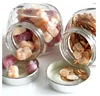 Acrylic lid Glass bottle candy storage jar