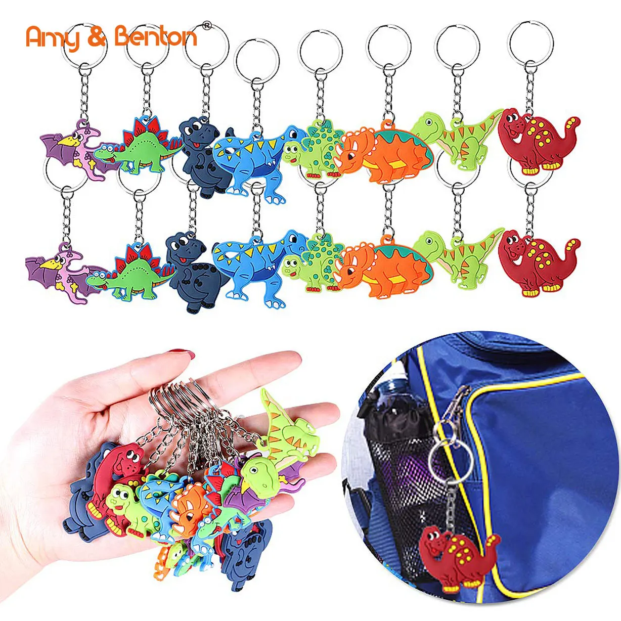 56pcs Cute Dinosaur Party Toy Set Dinosaur Party Favors For Kids Boys