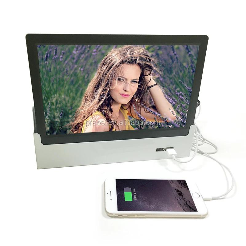 Wall Mounted Floor Stand 24 Inch Big Size Digital Photo Frame Download