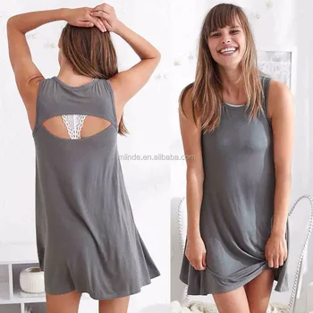 open back tank dress