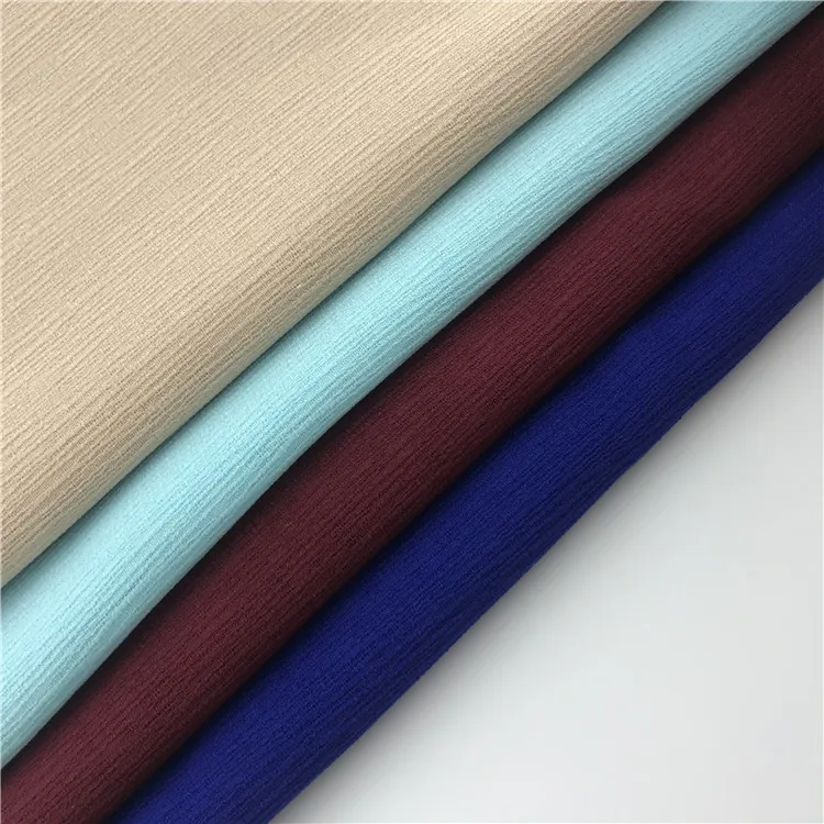 Wholesale Tree Skin Pd Polyester Pleated Bark Crepe Dress Fabric - Buy ...