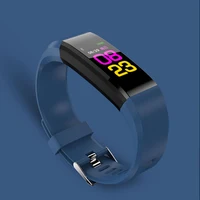

2019 Wholesale 115 plus Android 4.3 Smart Watches Bluetooth Sport smart Bracelet sleep monitoring clock 115 PLUS smart bracelet
