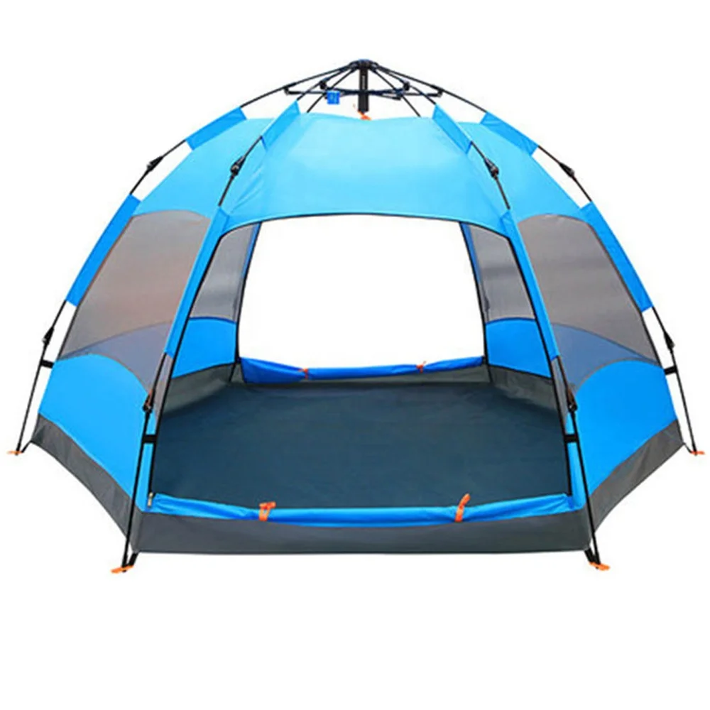 

Outdoor Automatic 2 door 5-8 people Hexagon tent outdoor camping