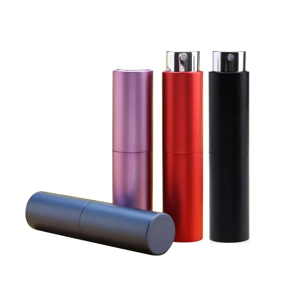 
8ml/10ml/15ml/20ml Twist Aluminum Perfume Atomizer Bottle Refill 