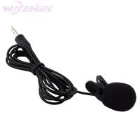 

Portable Mini 3.5mm Tie Lapel Lavalier Clip On Microphone For Lectures Teaching For PC Desktop computer Notebook