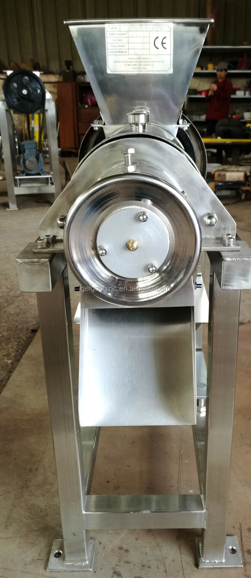 Automatic Juice Pressing Machine/automatic Ginger Juicer Machine/fruit