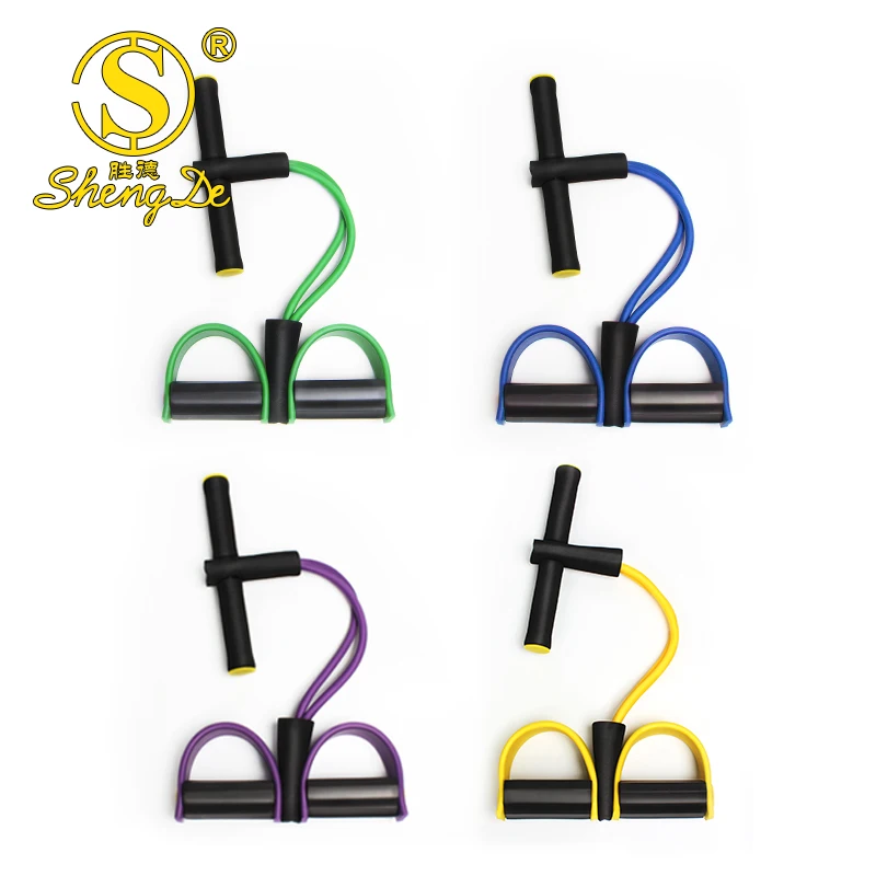 

2021 Indoor Elastic Hand Foot Pedal Exerciser Pull Rope, Customized