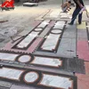 Water jet marble flooring border designs for hall reception design