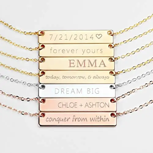 925 Sterling Silver Custom Stamp Any 