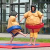 China supplier Guangzhou factory fighting kids or adult inflatable sumo wrestling suit with mat