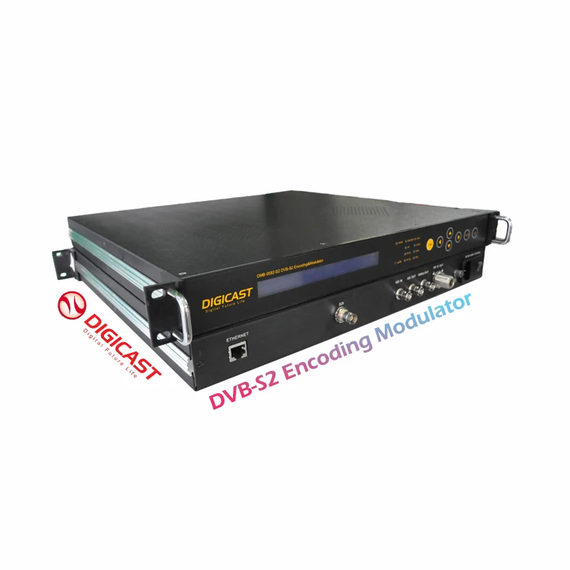 

IPTV DVB-S2 Streaming Server MPEG-4 HEVC H.264 HD Encoder Modulator TV Station Equipment