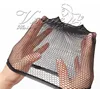 VMAE Black Breathable Thin Skin Mesh Dome Elastic Stretch Spandex Nylon Dome Human Hair Net For Making Wigs Hair Extension Tool