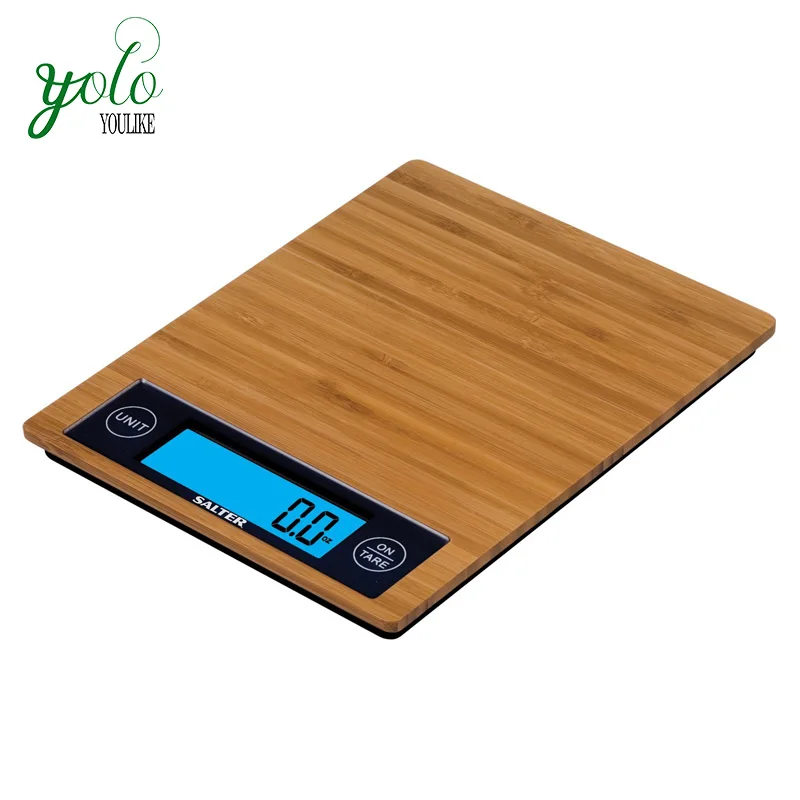 

Bamboo Kitchen Digital Food Scale, Natural