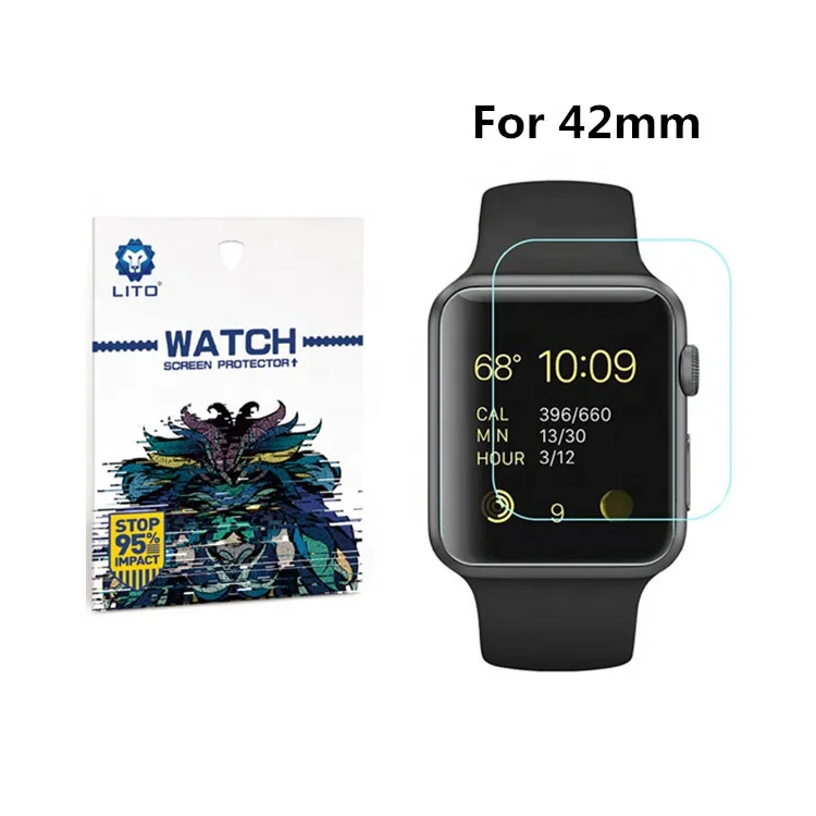 

High Quality For Apple Watch 42mm Screen Protector Tempered Glass