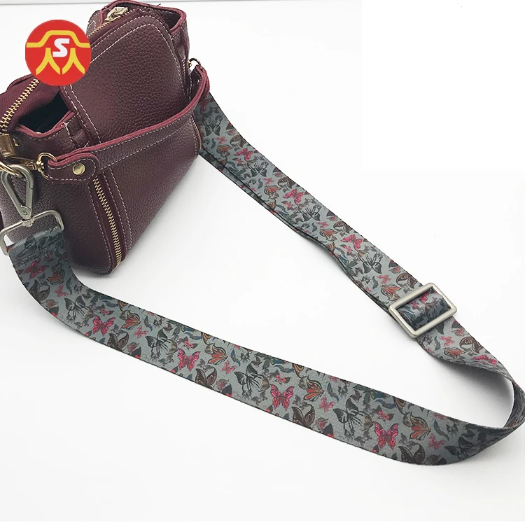 Dongguan Factory Ethnic Colorful Bag Strap Detachable Nylon Bag