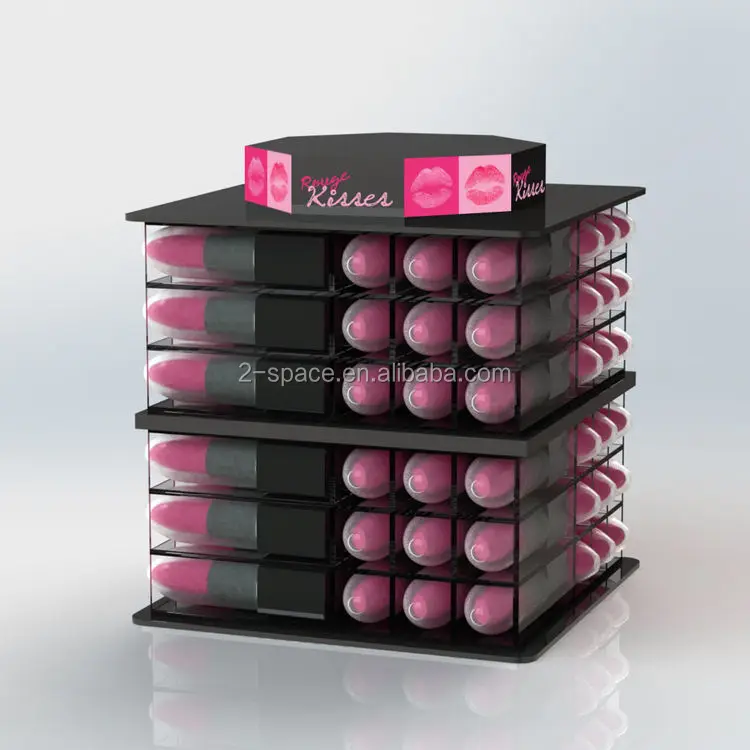 Cosmetic Brand Store Colorful Lip Gloss Display Shelf Buy Lip Gloss Display Shelf colorful Lip