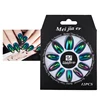 Artificial Pre-designed Nail Art Tips ABS Material Mirror Effect False Nail Tips