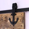 Barn door hardware anchor type sliding door hardware single track hardware