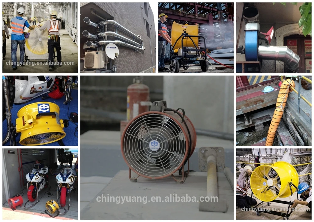 construction blower fan