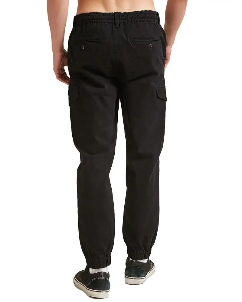 cargo sweatpants with zipper fly