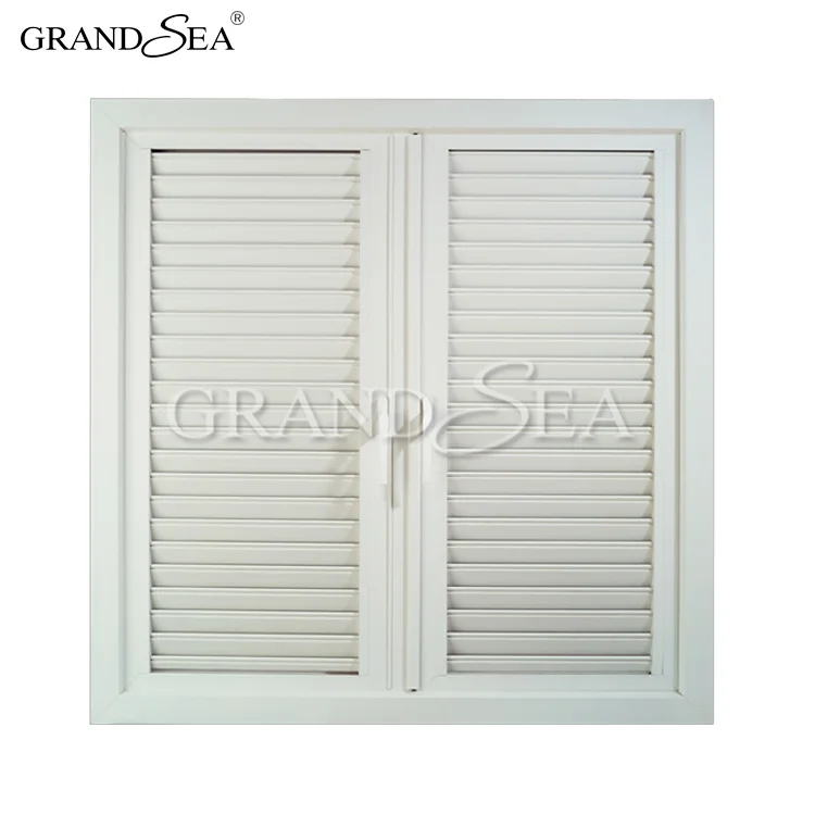 Easy Installed Customized Aluminium Profile Modern Jalousie Window For