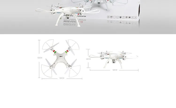 Helicute H809S 4ch big rc set height drone with gps
