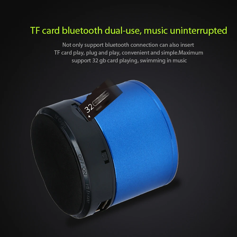 Bluetooth Receiver FM Radio Wireless Stereo Portable Bluetooth Speaker for mobile phone - ANKUX.COM