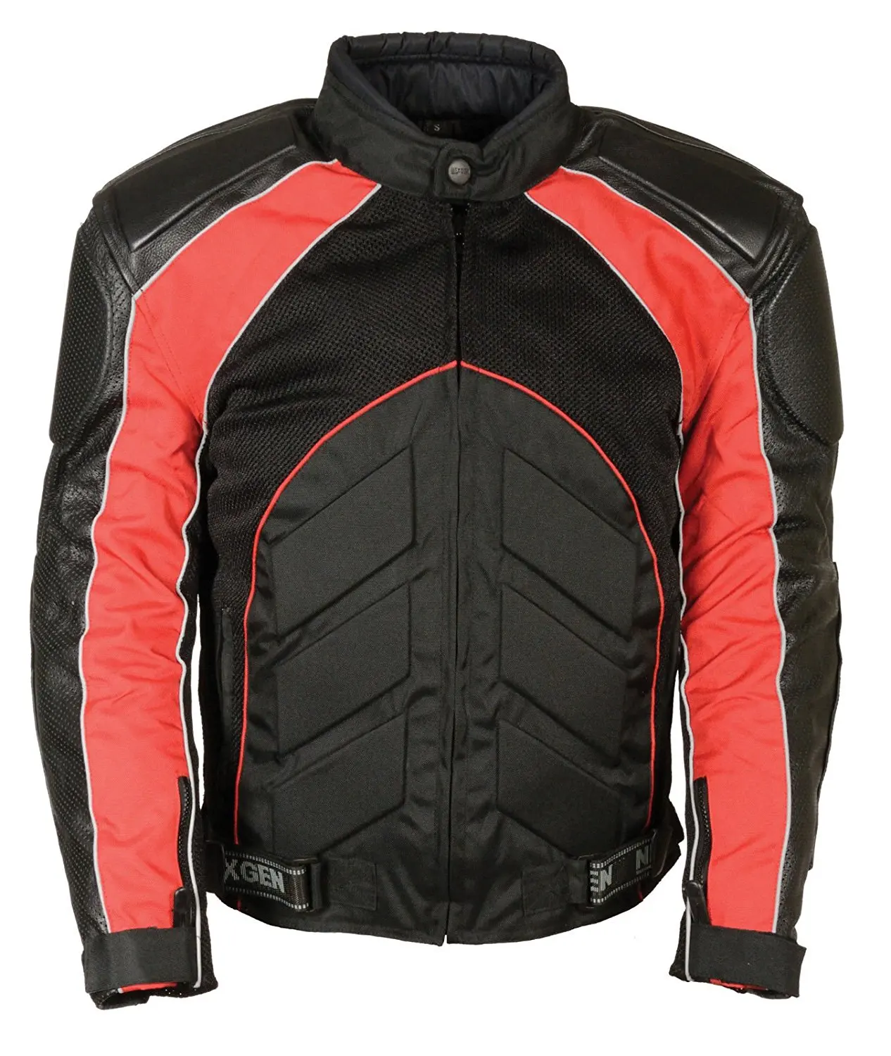 red mesh motorcycle jacket