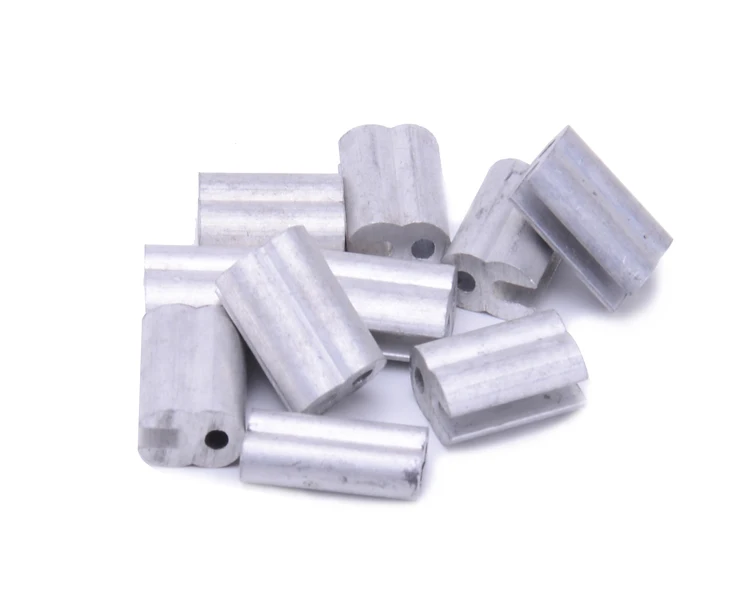 Low Cost Electric Fence Gritted Crimping Sleeve Aluminum Splicing Wire