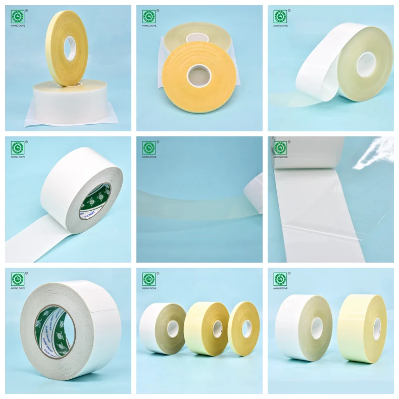 removable double sided tape for medical devices