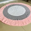 Wholesale Kids Baby Play Game Mats Hand knitting Wool Round Carpet Rugs