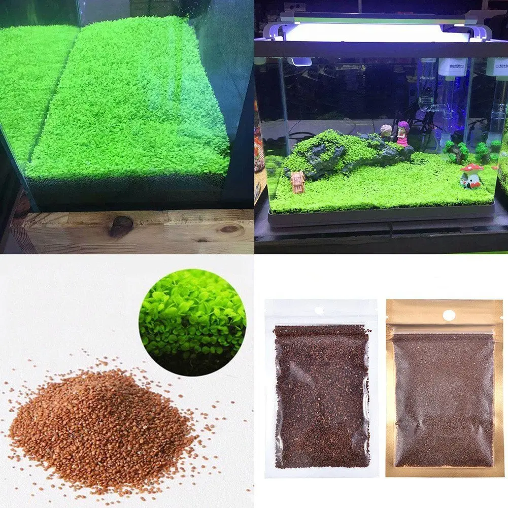 KOFUN Fish Tank Aquarium Decor Artificial Plastic Underwater Grass Plants Decoration Green 