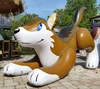Custom big inflatable cartoon wolf model for outdoor event