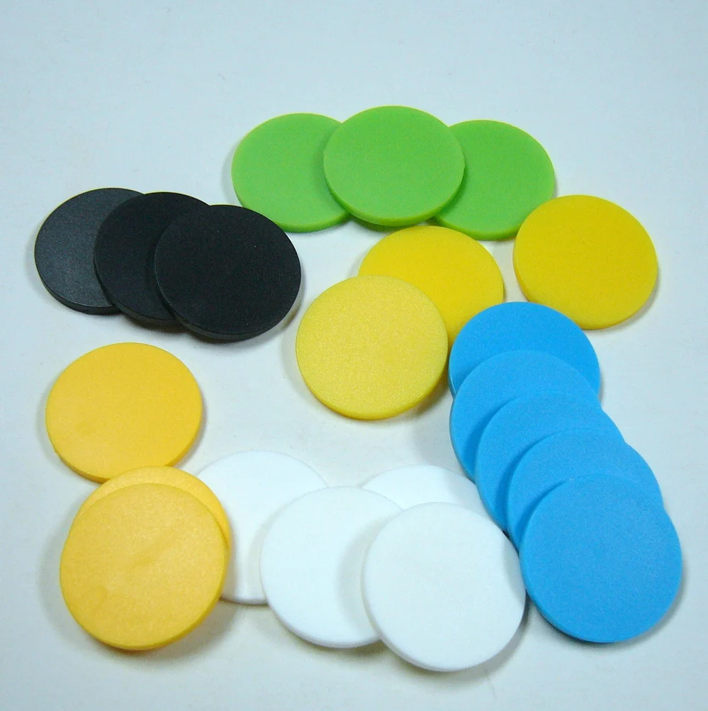 32mm Dual-Color Plastic Game Tokens - Board Game Accessories ...