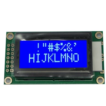 Hot Selling Small Screen 0802 Lcd Module Monochrome Display 8x2 