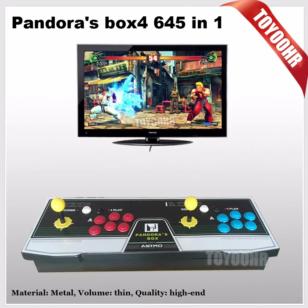 

Arcade Joystick game consoles with jamma multi games Pandora box 4 /645 in 1 game pcb board controller