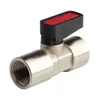 XHnotion 1/4NPT Male Female Nickel Plated Brass Ball Valve with Custom Logo and Color Change