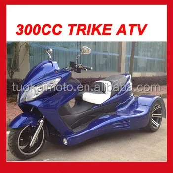 Daya 13kw Cvt 300cc 3 Roda Sepeda Motor 